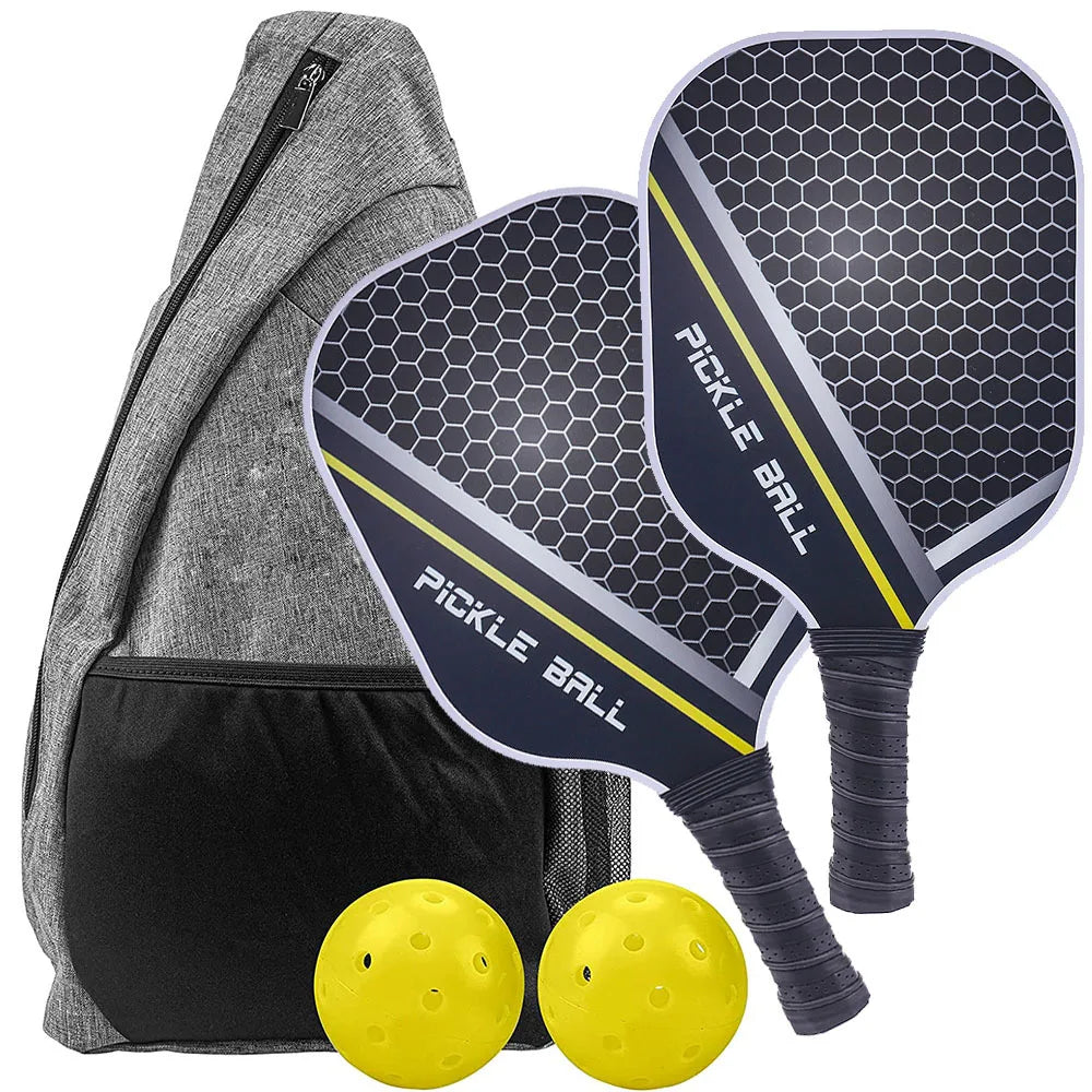 Graphite Carbon Fiber Pickleball Paddles Set - USAPA Approved